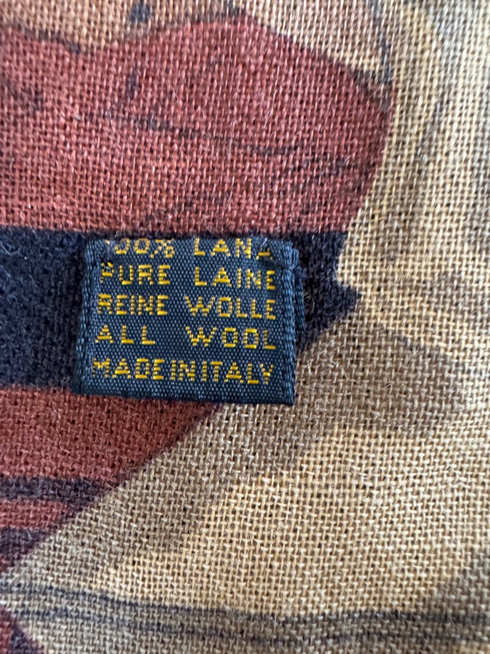 gorgeous giant real FENDI shawl/scarf - Picture 8 of 16